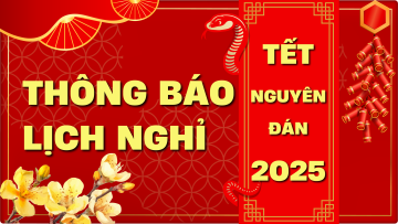 VinGlass Thông Báo Lịch Nghỉ Tết Nguyên Đán Ất Tỵ 2025!