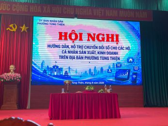 HỘI NGHỊ CHO CÁC HỘ CÁ NHÂN TRÊN ĐỊA BÀN PHƯỜNG TÙNG THIỆN